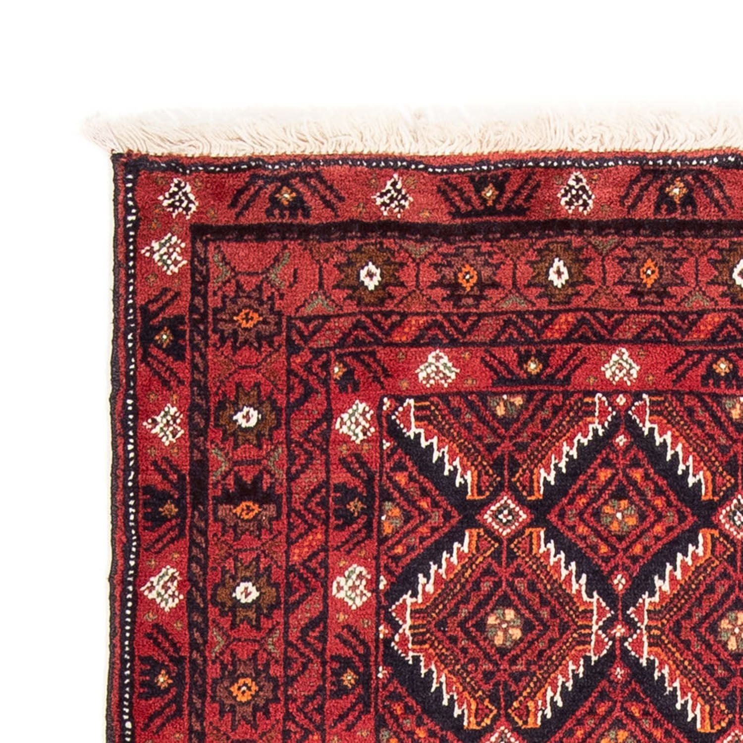 Tapis de couloir Tapis Belutsch - 184 x 105 cm - rouge