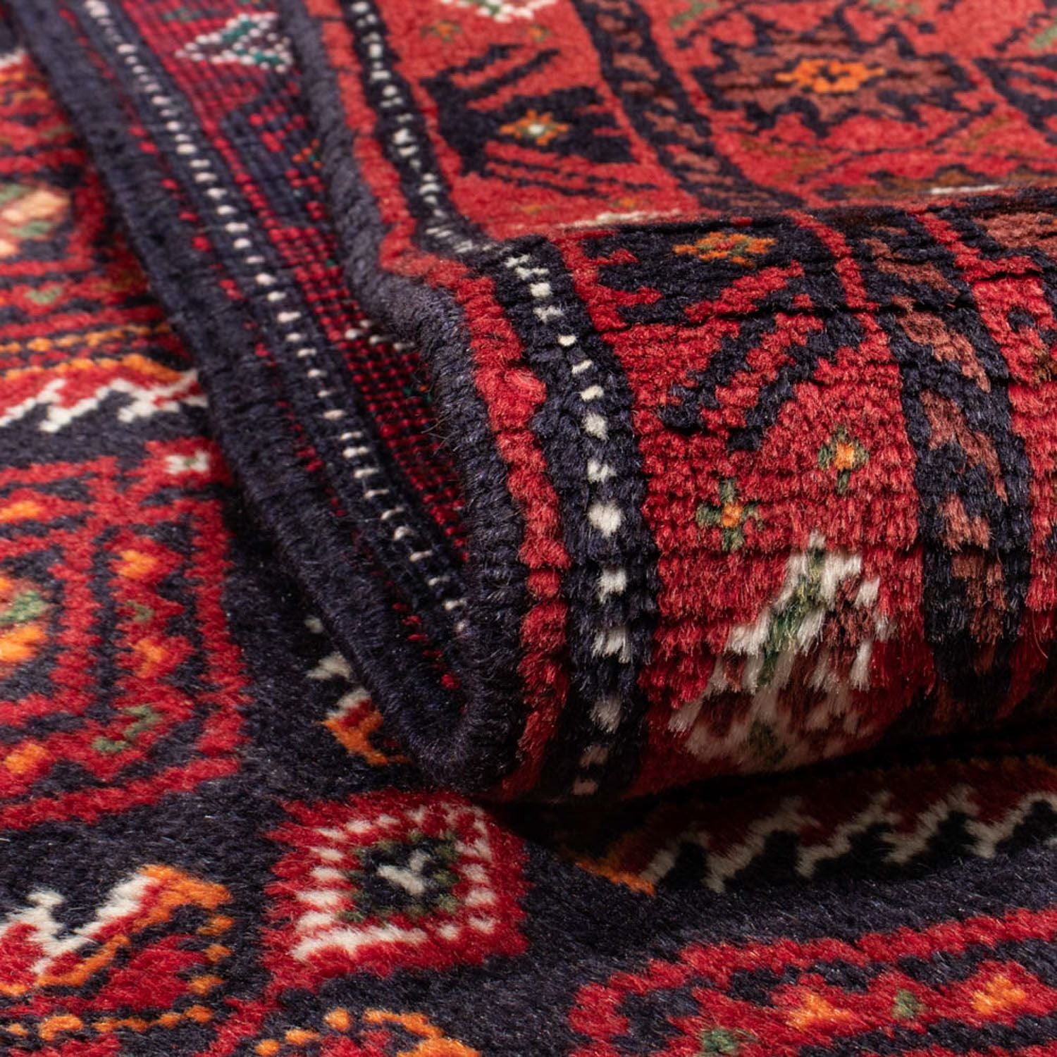 Tapis de couloir Tapis Belutsch - 184 x 105 cm - rouge