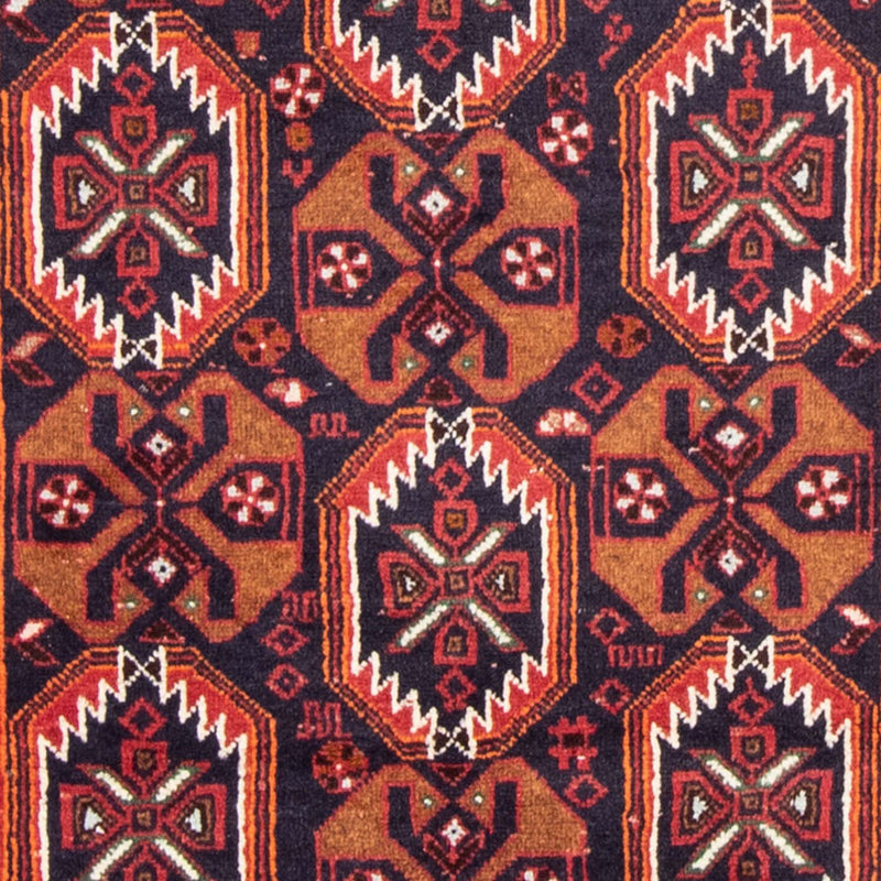 Tapis de couloir Tapis Belutsch - 202 x 100 cm - rouge