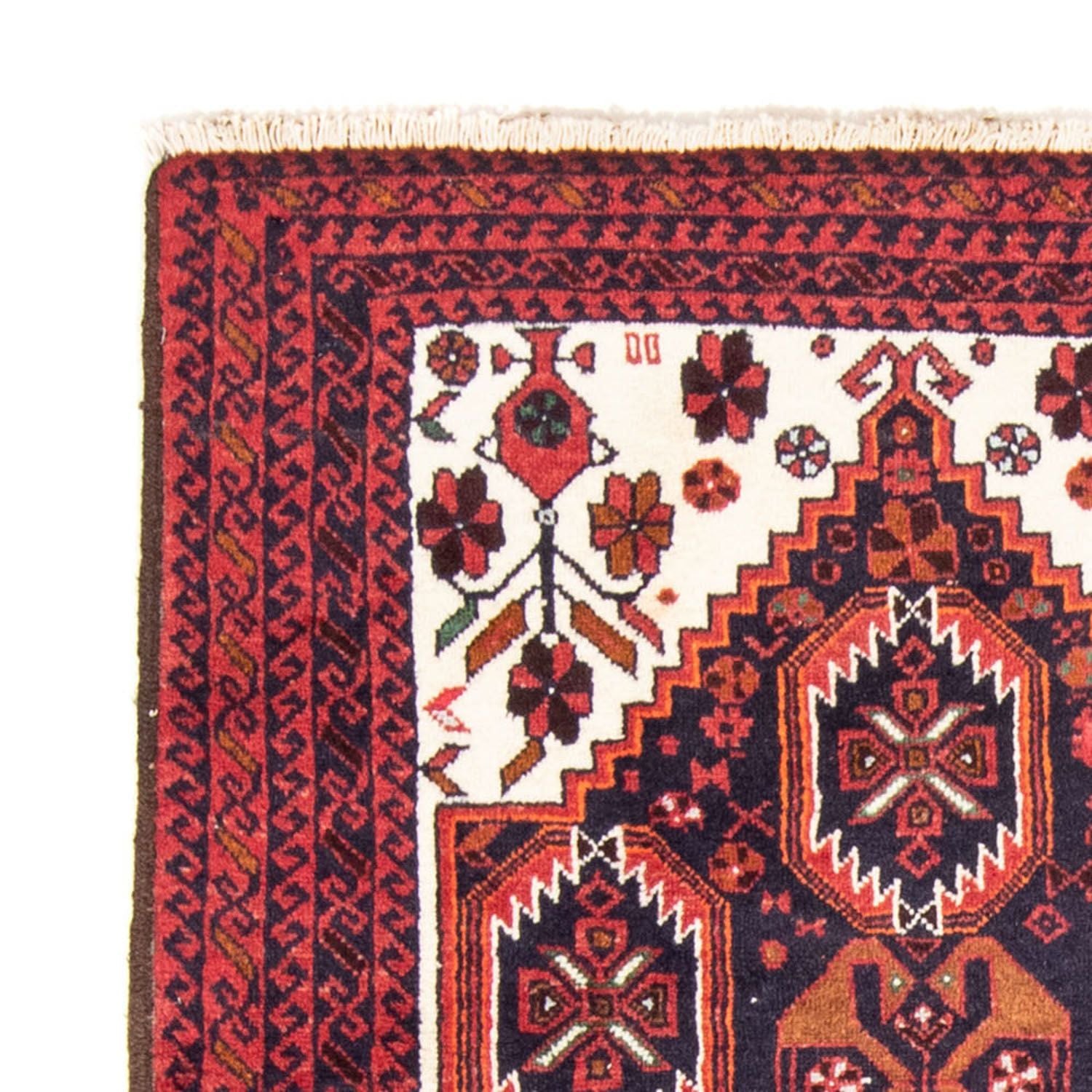 Tapis de couloir Tapis Belutsch - 202 x 100 cm - rouge