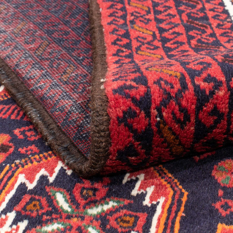 Tapis de couloir Tapis Belutsch - 202 x 100 cm - rouge
