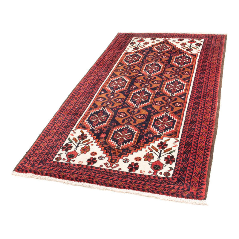 Tapis de couloir Tapis Belutsch - 202 x 100 cm - rouge