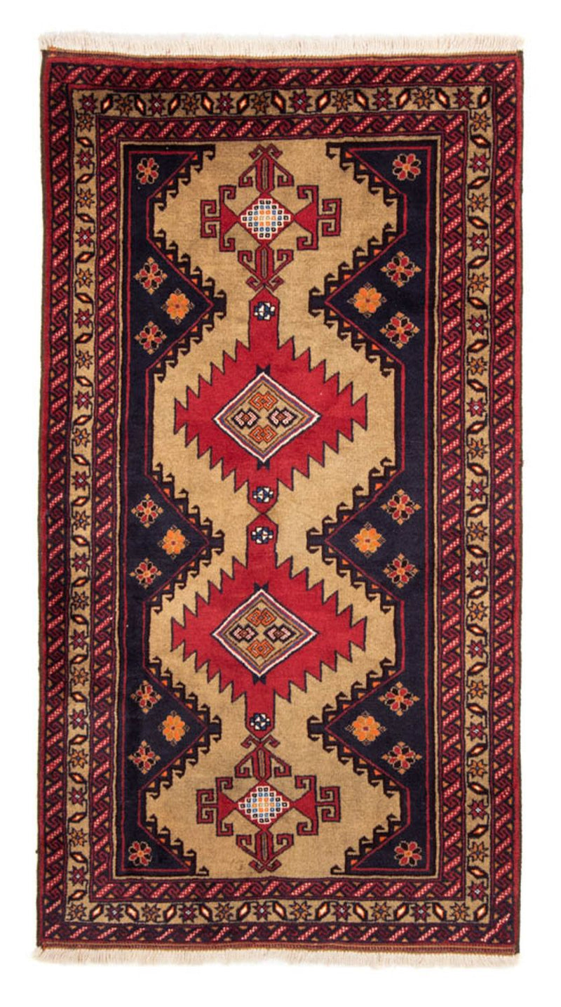 Tapis de couloir Tapis Belutsch - 215 x 111 cm - beige