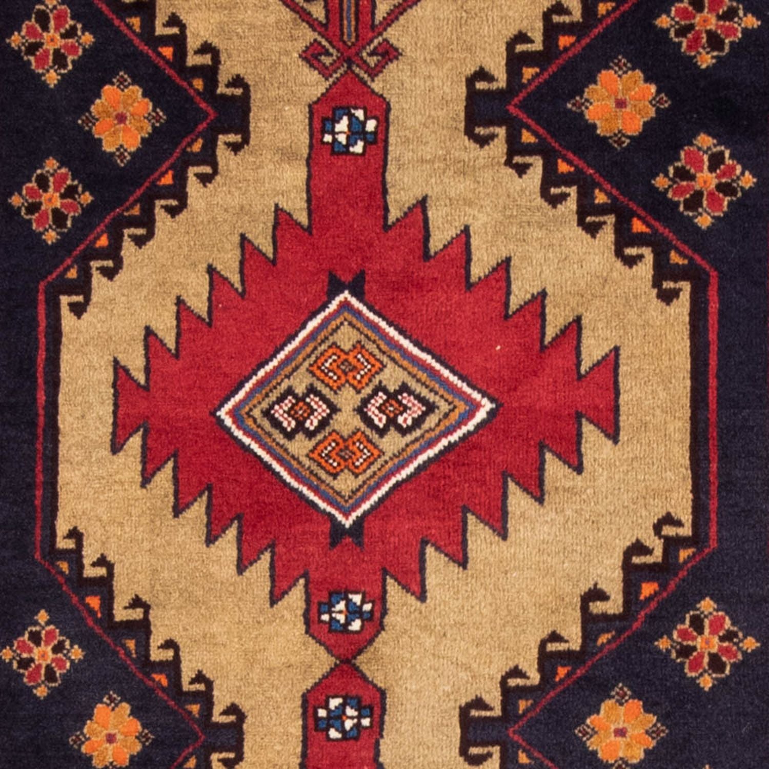 Tapis de couloir Tapis Belutsch - 215 x 111 cm - beige