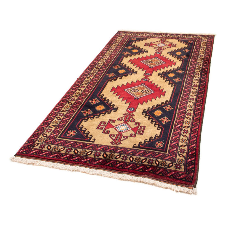 Tapis de couloir Tapis Belutsch - 215 x 111 cm - beige