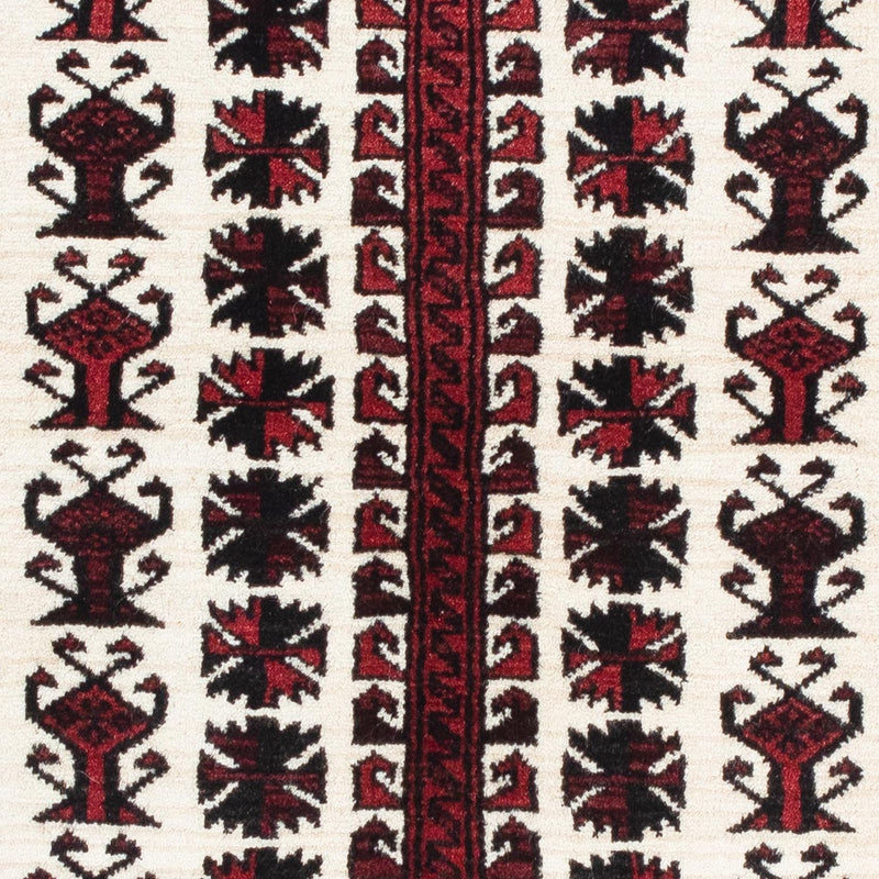 Tapis Belutsch - 142 x 102 cm - rouge foncé