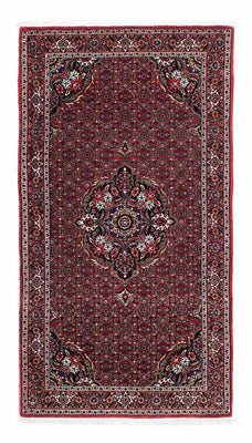 Tapis de couloir Tapis persan - Bidjar - 195 x 98 cm - rouge