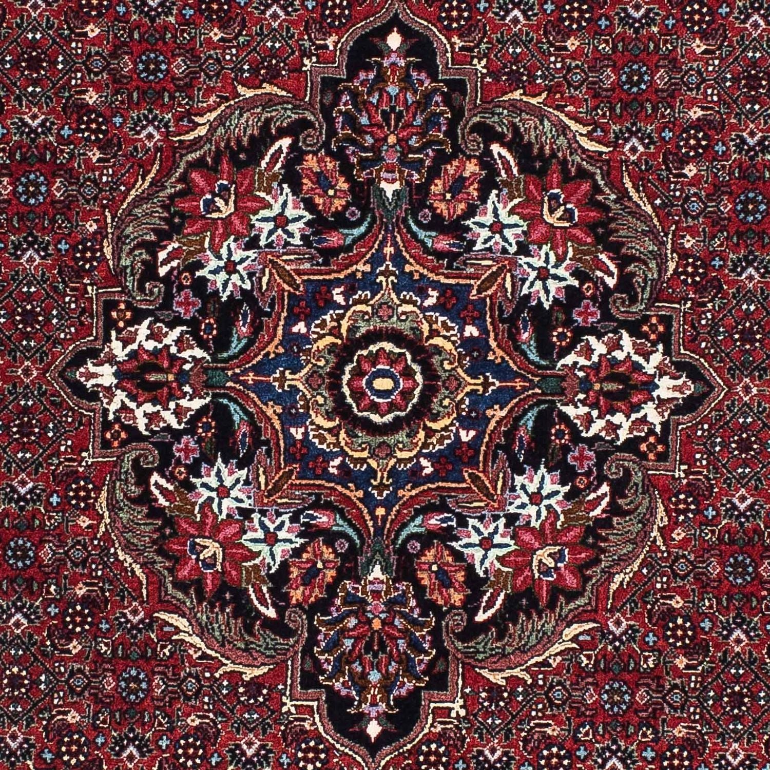 Tapis de couloir Tapis persan - Bidjar - 195 x 98 cm - rouge
