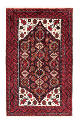 Tapis de couloir Tapis Belutsch - 175 x 100 cm - rouge