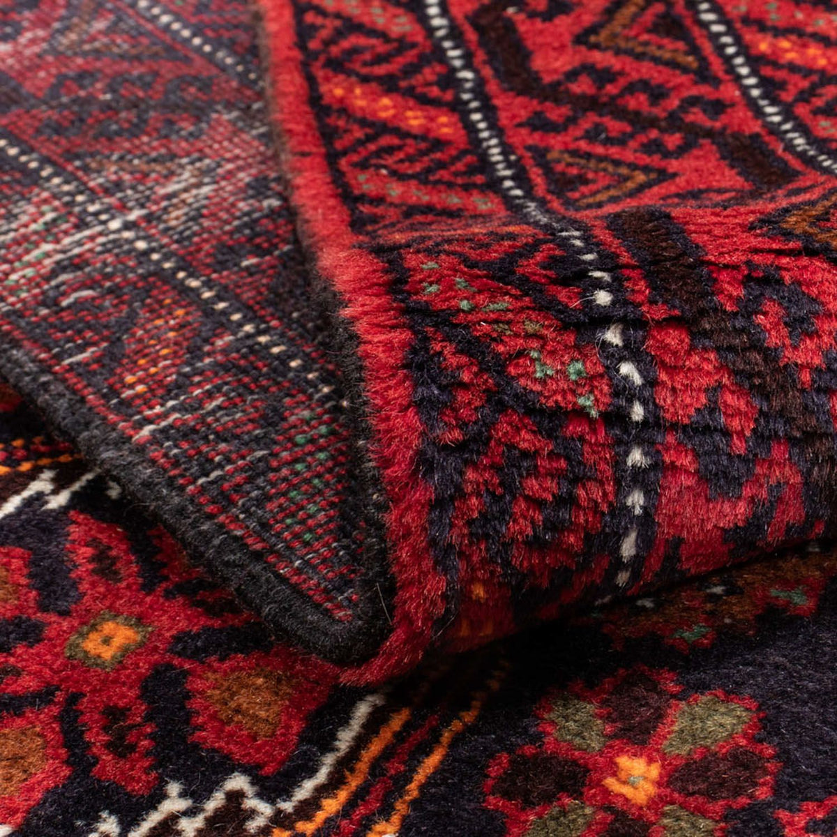 Tapis de couloir Tapis Belutsch - 175 x 100 cm - rouge