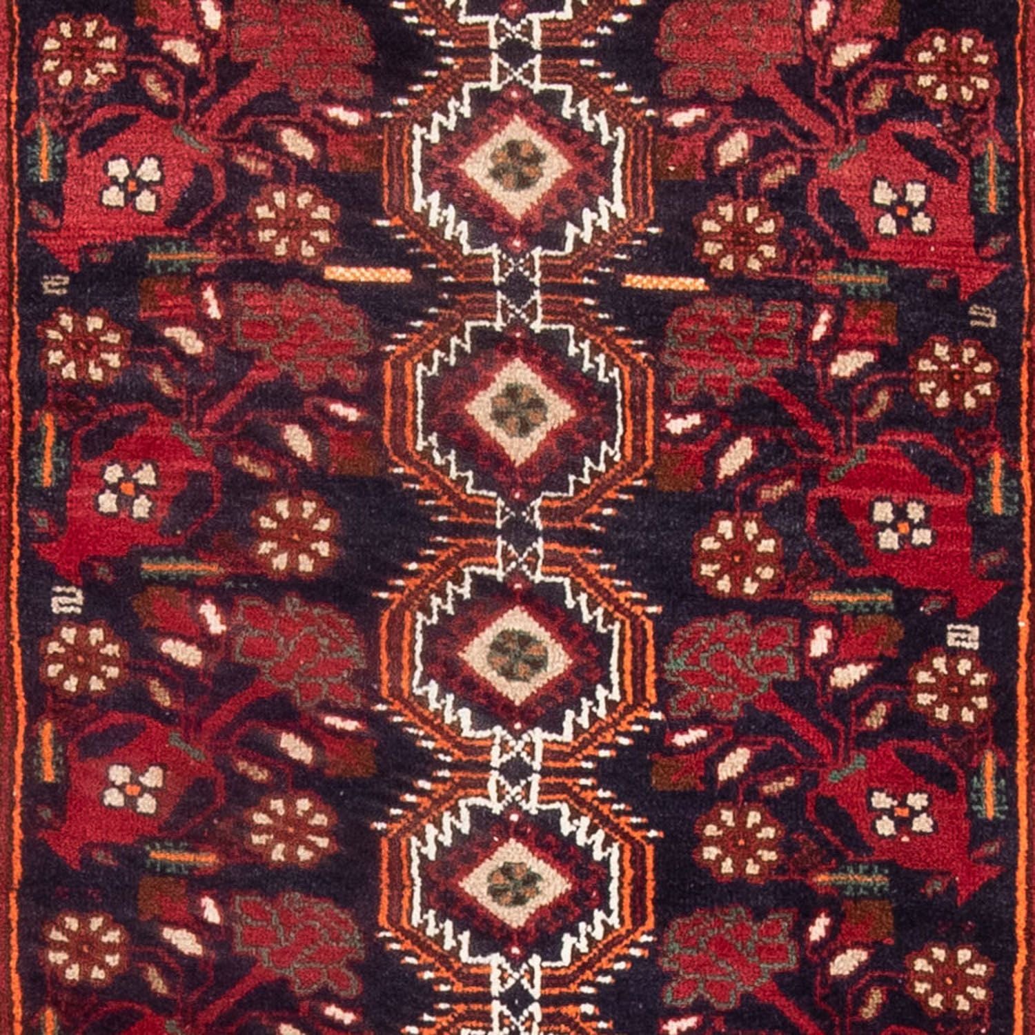 Tapis de couloir Tapis Belutsch - 199 x 99 cm - rouge