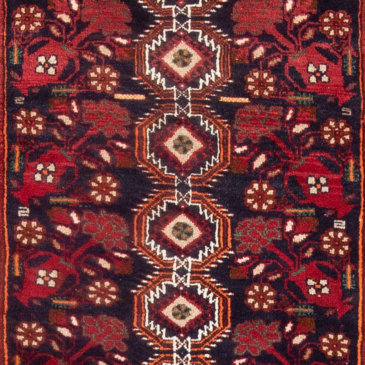Tapis de couloir Tapis Belutsch - 199 x 99 cm - rouge