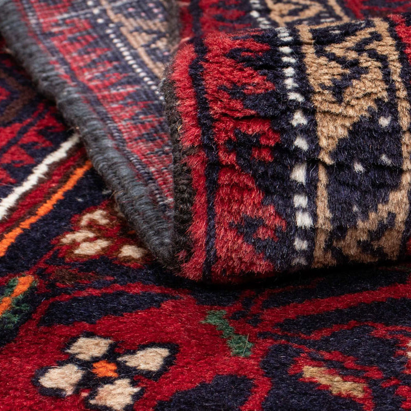 Tapis de couloir Tapis Belutsch - 199 x 99 cm - rouge