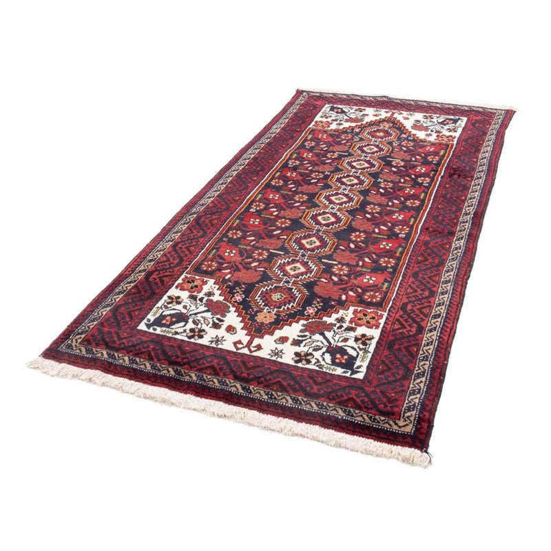 Tapis de couloir Tapis Belutsch - 199 x 99 cm - rouge