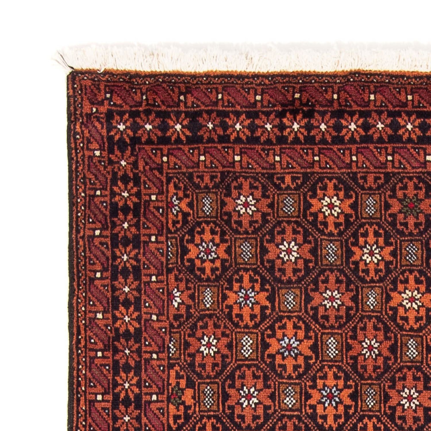 Tapis de couloir Tapis Belutsch - 183 x 101 cm - rouille