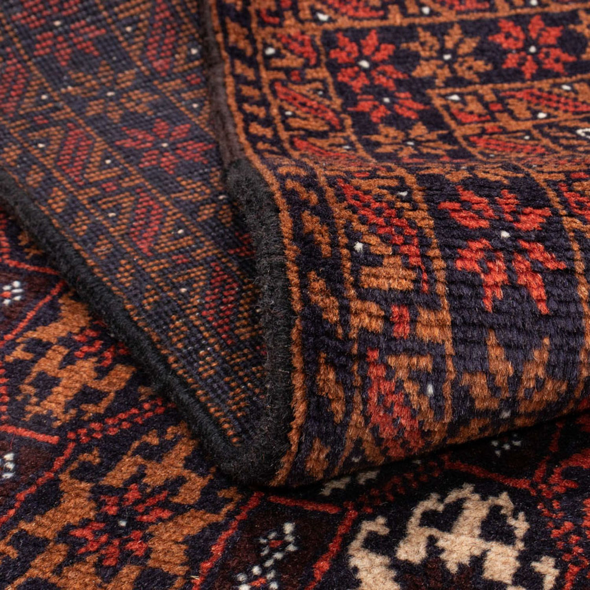 Tapis de couloir Tapis Belutsch - 186 x 102 cm - rouge foncé