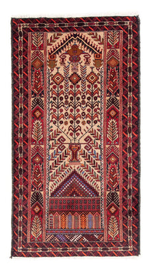 Tapis de couloir Tapis Belutsch - 195 x 99 cm - multicolore