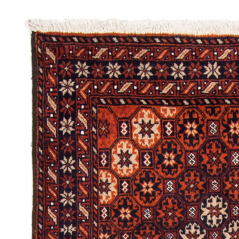 Tapis de couloir Tapis Belutsch - 217 x 110 cm - rouille