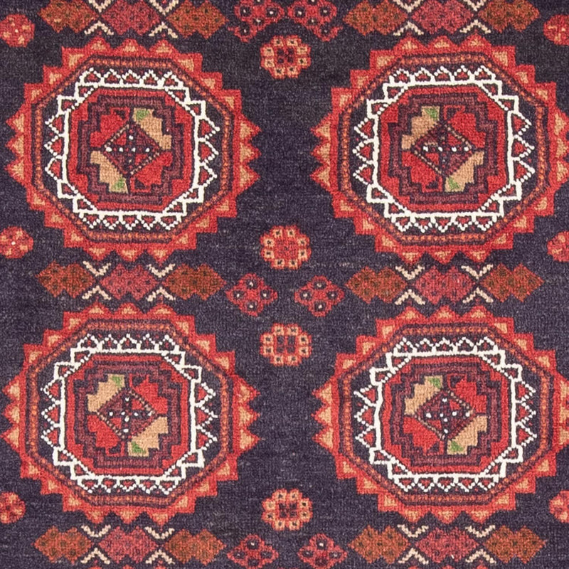Tapis de couloir Tapis Belutsch - 186 x 95 cm - bleu foncé