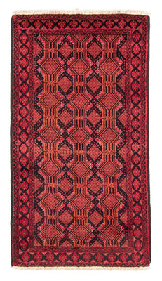 Tapis de couloir Tapis Belutsch - 195 x 104 cm - rouge
