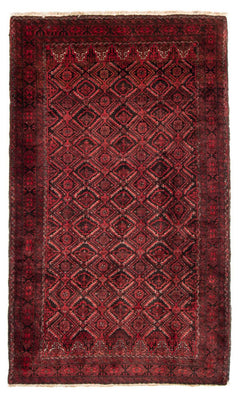 Tapis de couloir Tapis Belutsch - 230 x 125 cm - rouge