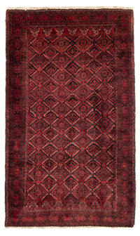 Tapis de couloir Tapis Belutsch - 230 x 125 cm - rouge