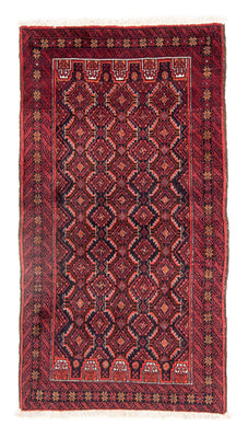 Tapis de couloir Tapis Belutsch - 170 x 94 cm - rouge