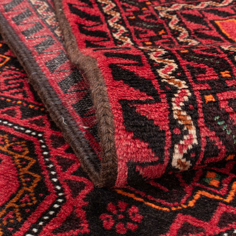 Tapis de couloir Tapis Belutsch - 193 x 102 cm - rouge foncé
