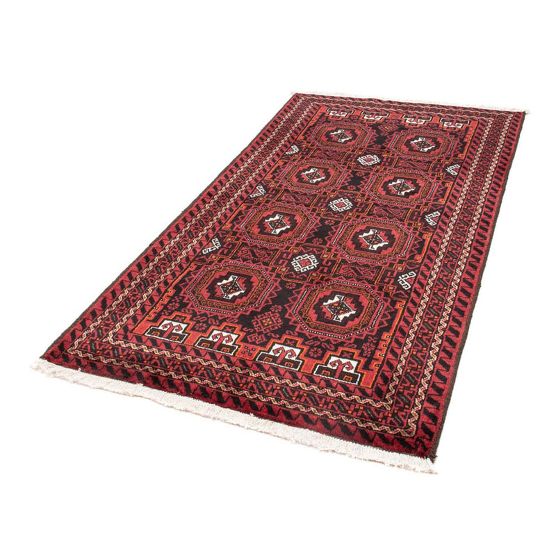 Tapis de couloir Tapis Belutsch - 193 x 102 cm - rouge foncé