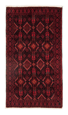 Tapis de couloir Tapis Belutsch - 182 x 102 cm - rouge foncé