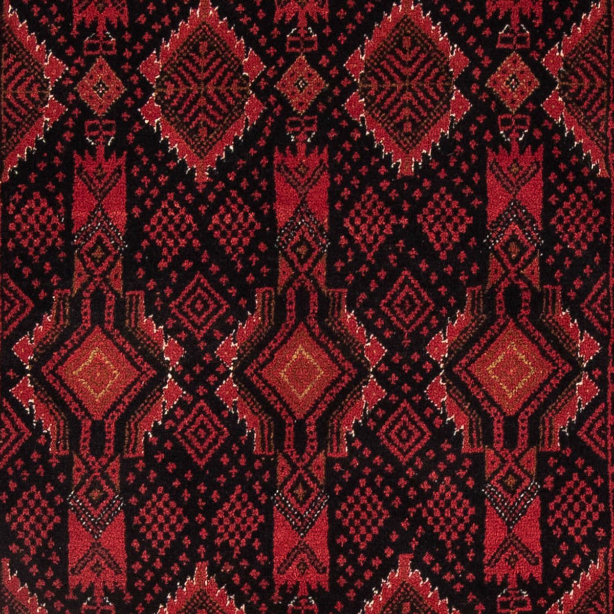 Tapis de couloir Tapis Belutsch - 182 x 102 cm - rouge foncé