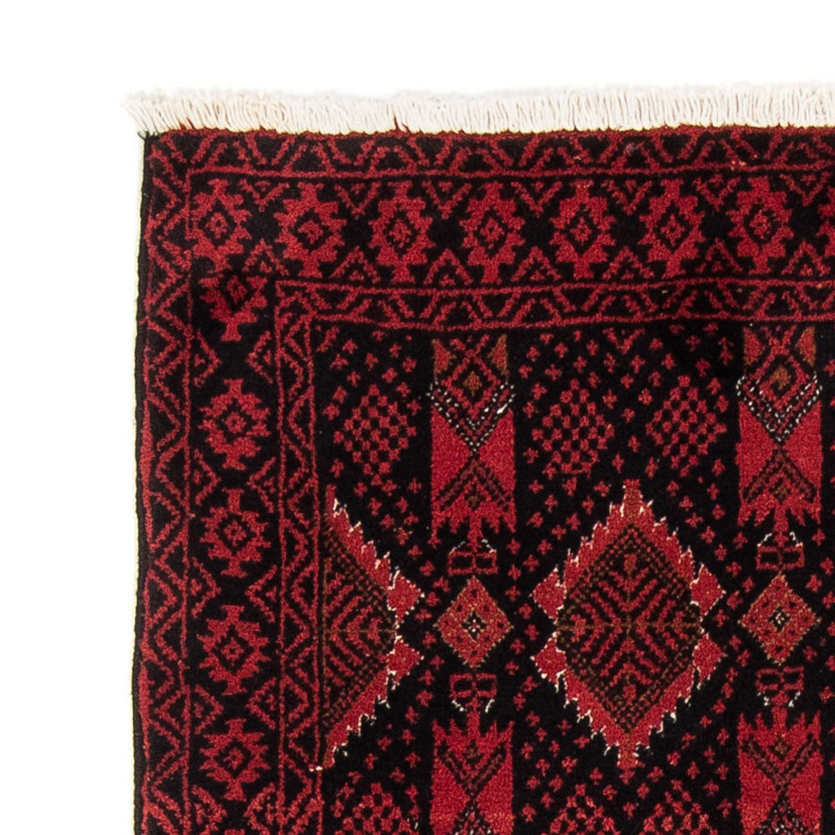 Tapis de couloir Tapis Belutsch - 182 x 102 cm - rouge foncé