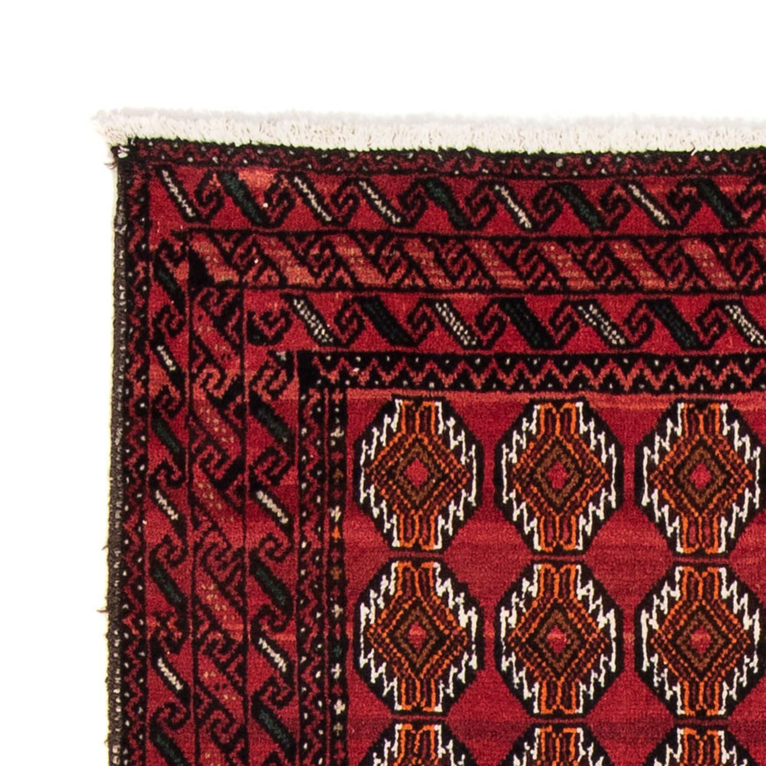 Tapis de couloir Tapis Belutsch - 186 x 104 cm - rouge
