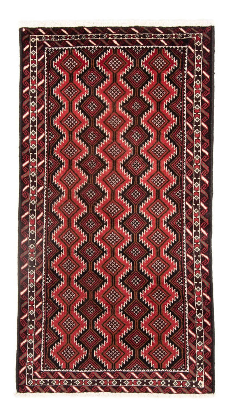 Tapis de couloir Tapis Belutsch - 199 x 107 cm - rouge