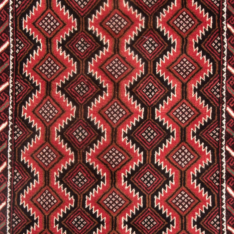 Tapis de couloir Tapis Belutsch - 199 x 107 cm - rouge
