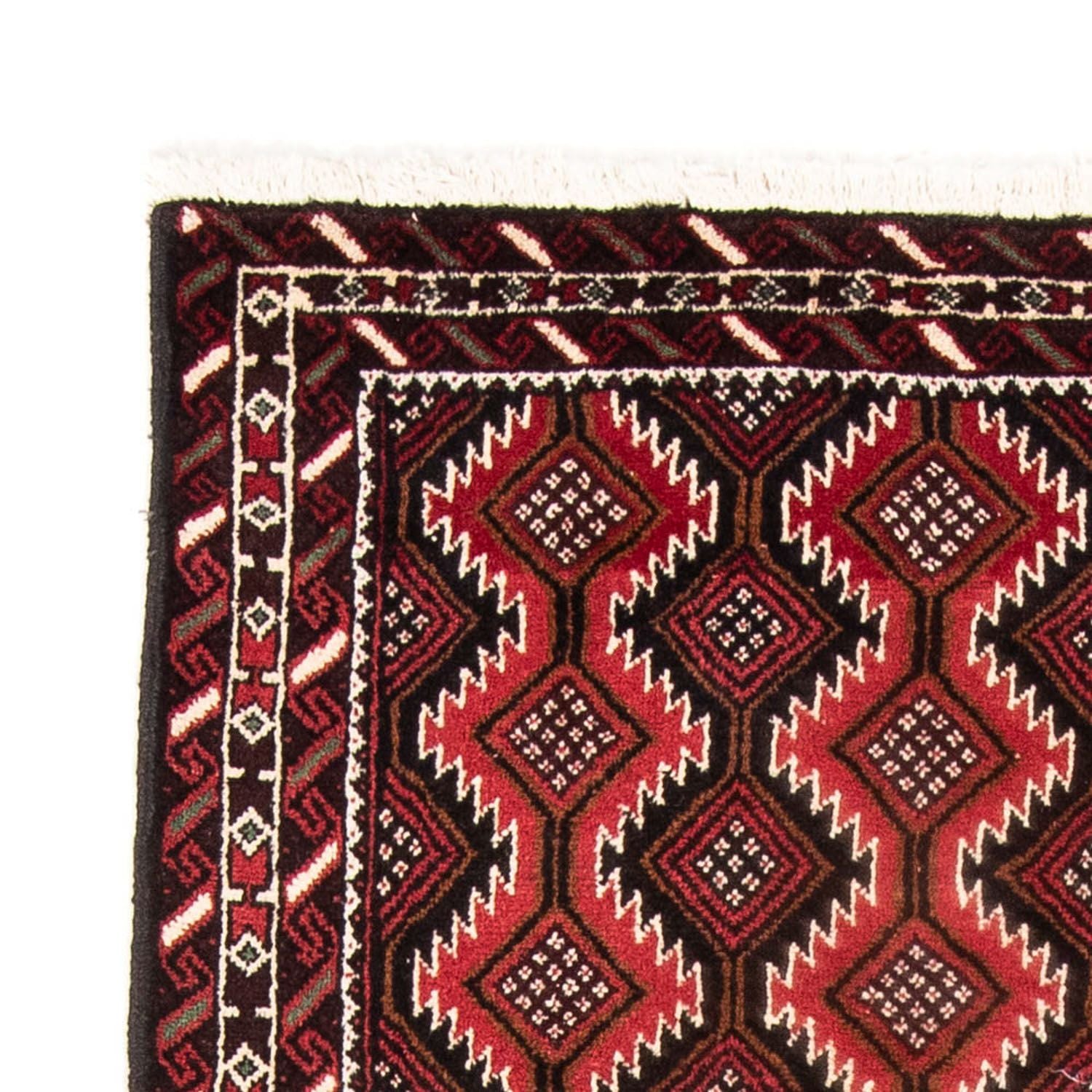 Tapis de couloir Tapis Belutsch - 199 x 107 cm - rouge