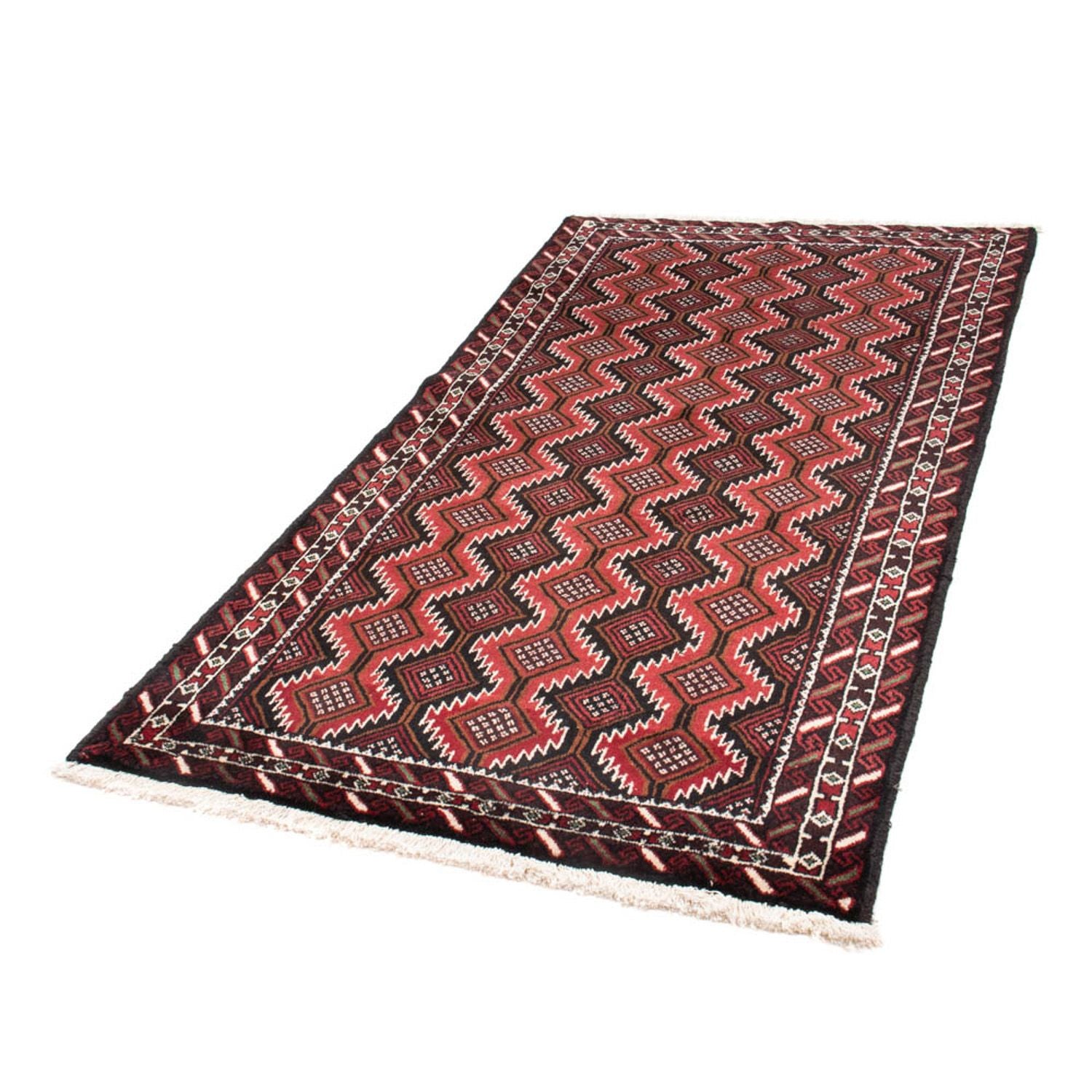 Tapis de couloir Tapis Belutsch - 199 x 107 cm - rouge