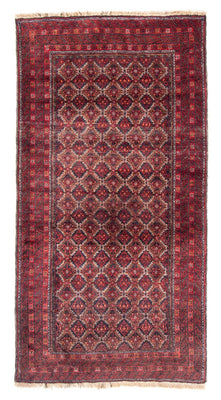 Tapis de couloir Tapis Belutsch - 206 x 107 cm - rouge