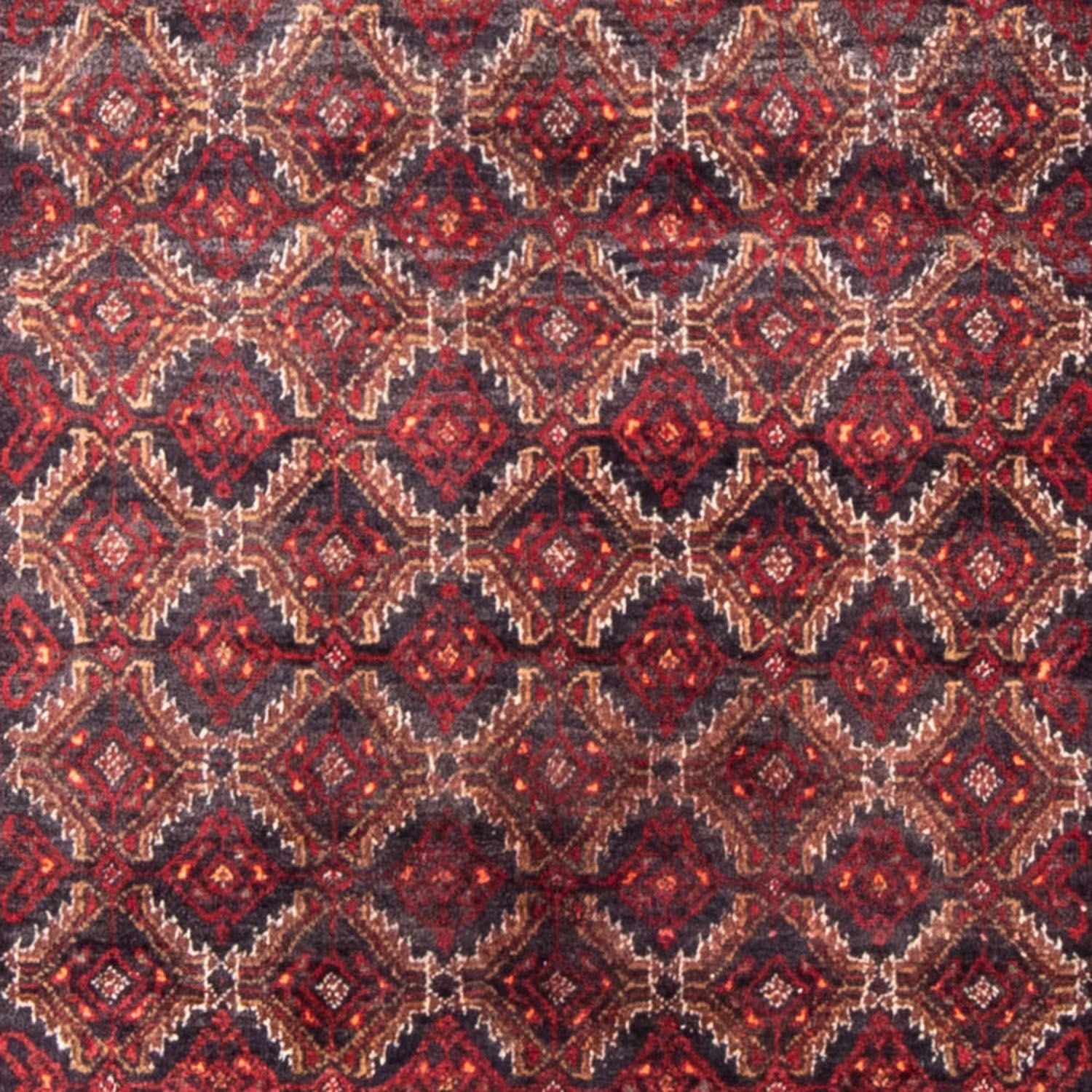 Tapis de couloir Tapis Belutsch - 206 x 107 cm - rouge