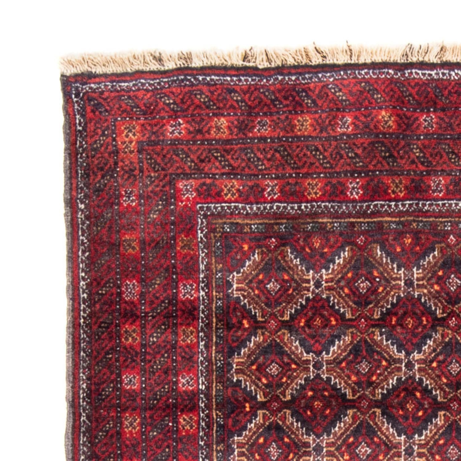 Tapis de couloir Tapis Belutsch - 206 x 107 cm - rouge