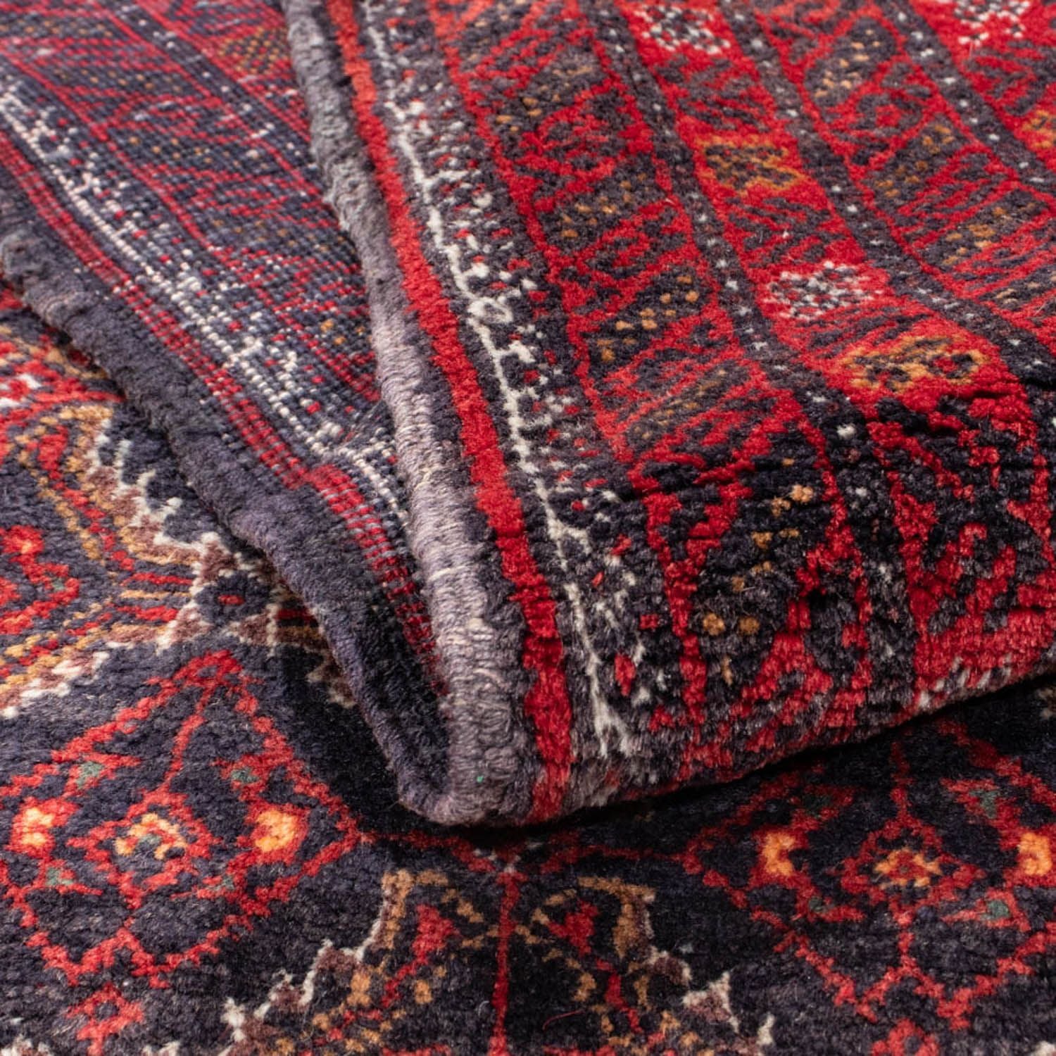 Tapis de couloir Tapis Belutsch - 206 x 107 cm - rouge