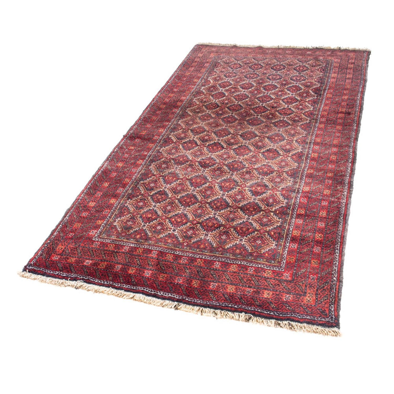 Tapis de couloir Tapis Belutsch - 206 x 107 cm - rouge