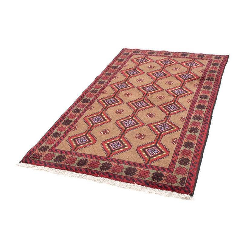 Tapis de couloir Tapis Belutsch - 179 x 101 cm - rouge