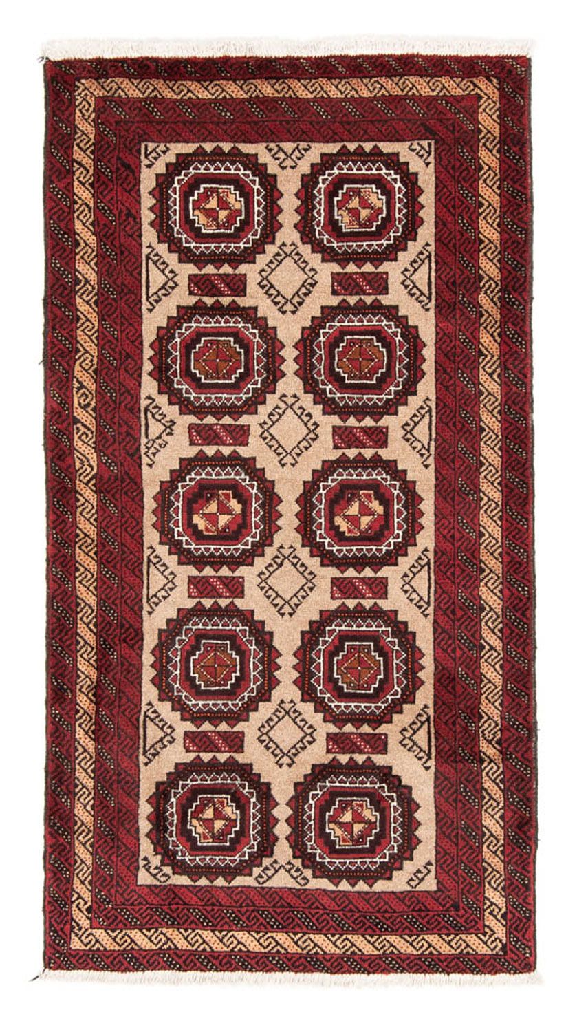 Tapis de couloir Tapis Belutsch - 195 x 104 cm - beige