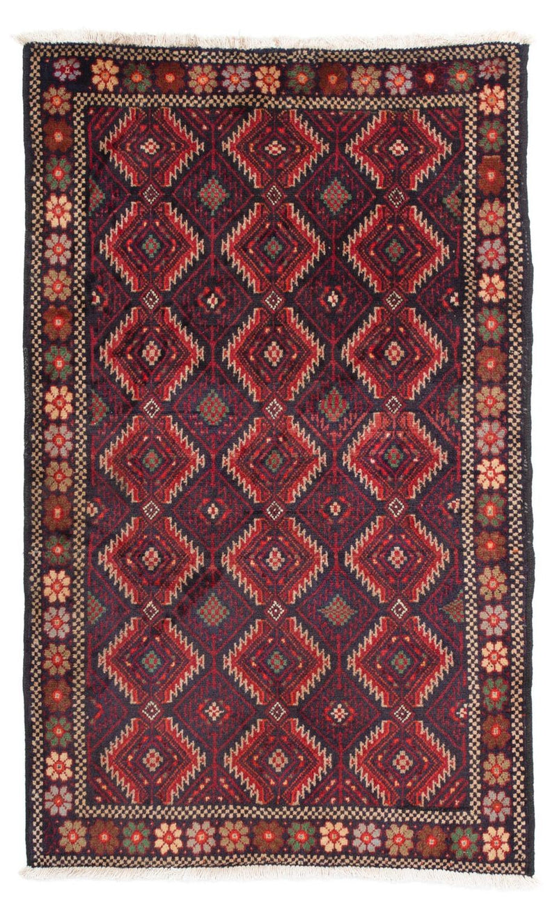 Tapis Belutsch - 158 x 95 cm - bleu foncé