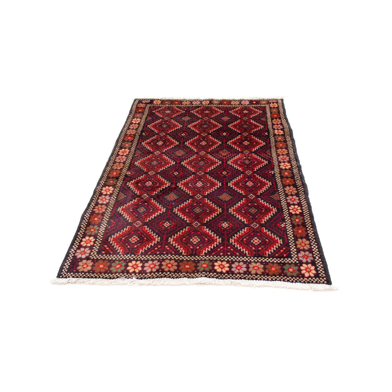 Tapis Belutsch - 158 x 95 cm - bleu foncé