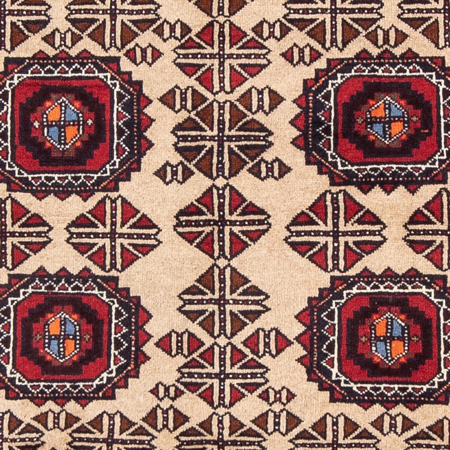 Tapis Belutsch - 189 x 108 cm - beige