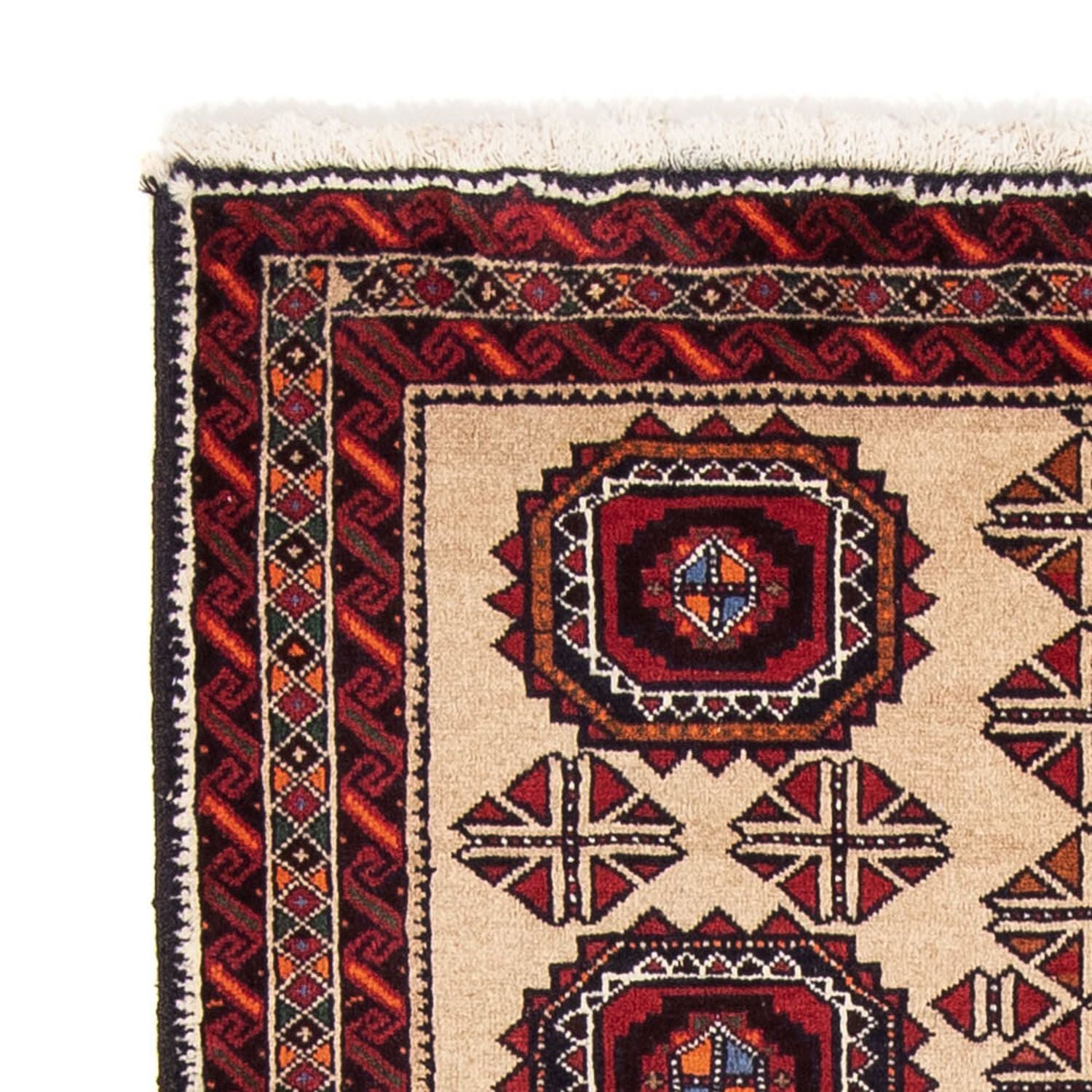 Tapis Belutsch - 189 x 108 cm - beige