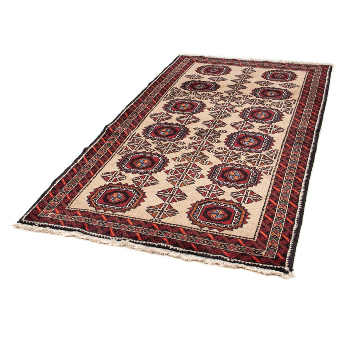 Tapis Belutsch - 189 x 108 cm - beige