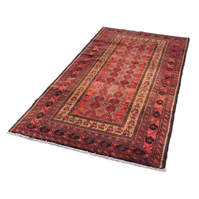 Tapis de couloir Tapis Belutsch - 192 x 105 cm - rouille